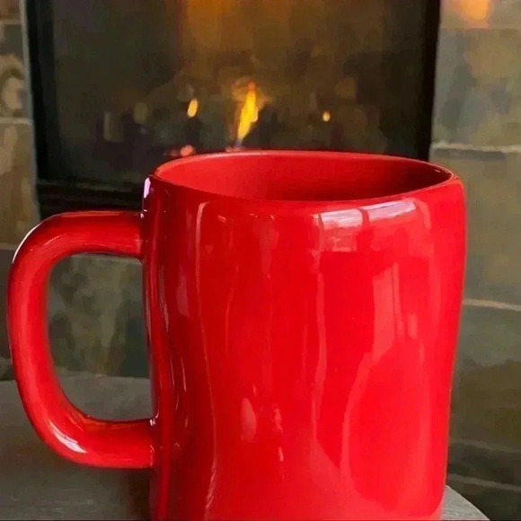 ❤️ NEW Rae Dunn BELIEVE - Beautiful Christmas RED Holiday Ceramic Coffee Mug/Cup - Picture 4 of 11